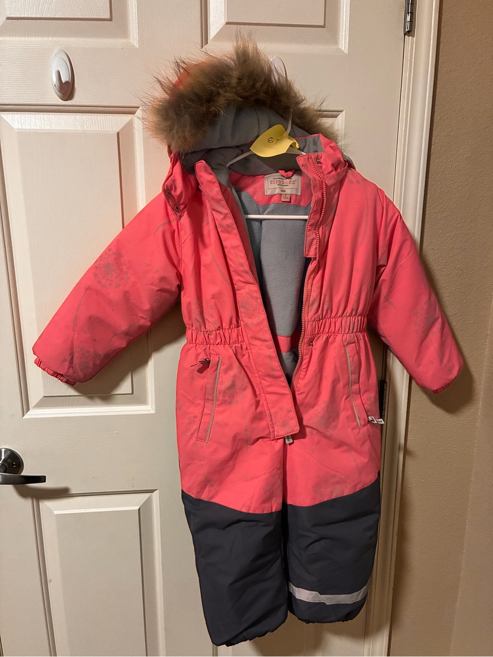 One Piece Snow Suit 6T Girl